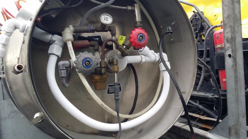 First LNG Truck in Thailand in 2015 is converted by Tiger Automotive 6