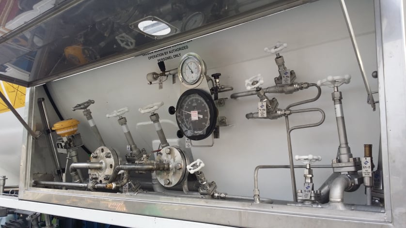 First LNG Truck in Thailand in 2015 is converted by Tiger Automotive 2