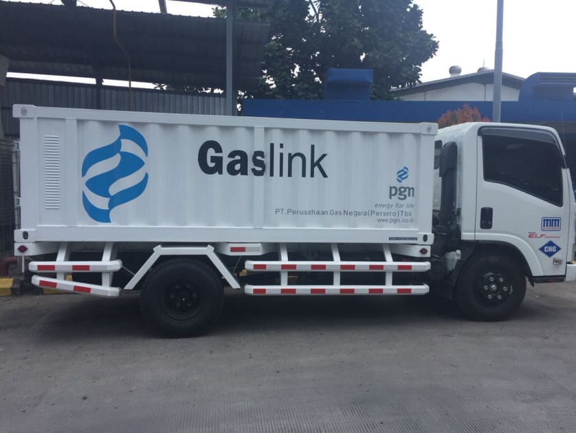 Gagas Energi Indonesia, PGN subsidiary truck engine conversion  25