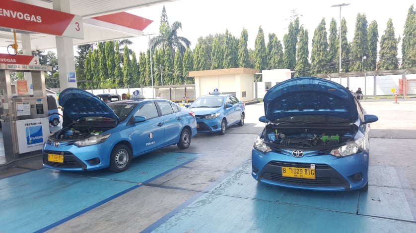In 2016, Tiger Automotive Mechanics are converting 1,000 engine to use CNG in Indonesia 2